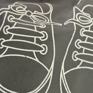 Men's Casual Black Sneakers with White Stitch Detail